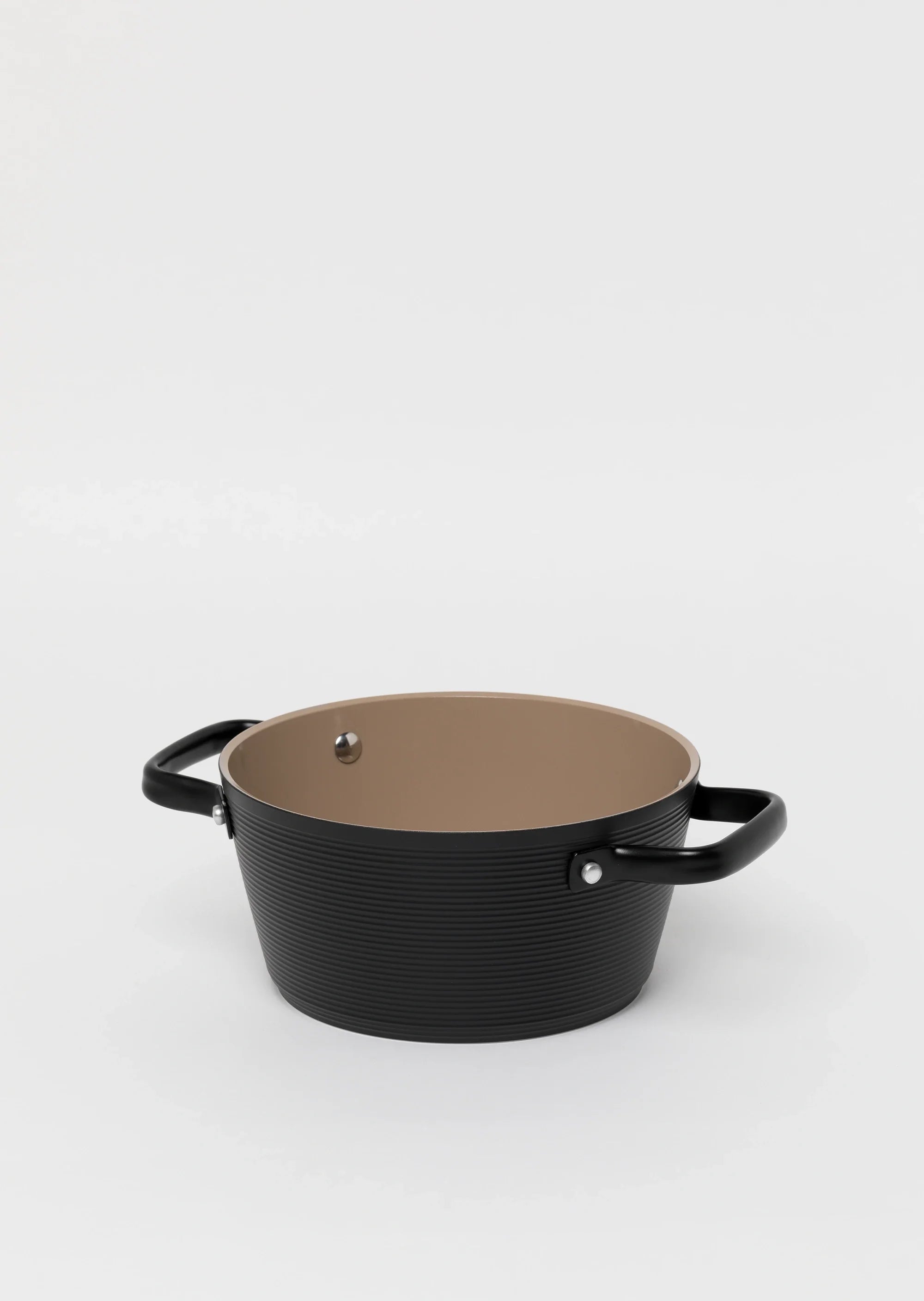 Zestaw 4 elementowy komplet garnków i patleni Florina Carina Black by Mateusz Gessler czarny| aluminum | powłoka ceramiczna | wszystkie typy kuchenek | do piekarnika