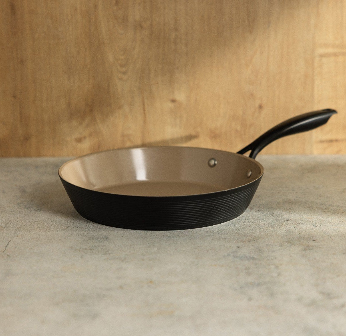 Zestaw garnek + patelnia aluminiowa Florina Carina Black 28 cm 28 cm