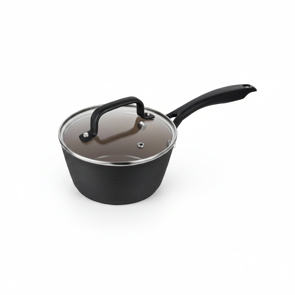 Rondel aluminiowy Carina Black by Mateusz Gessler 16 cm 1l