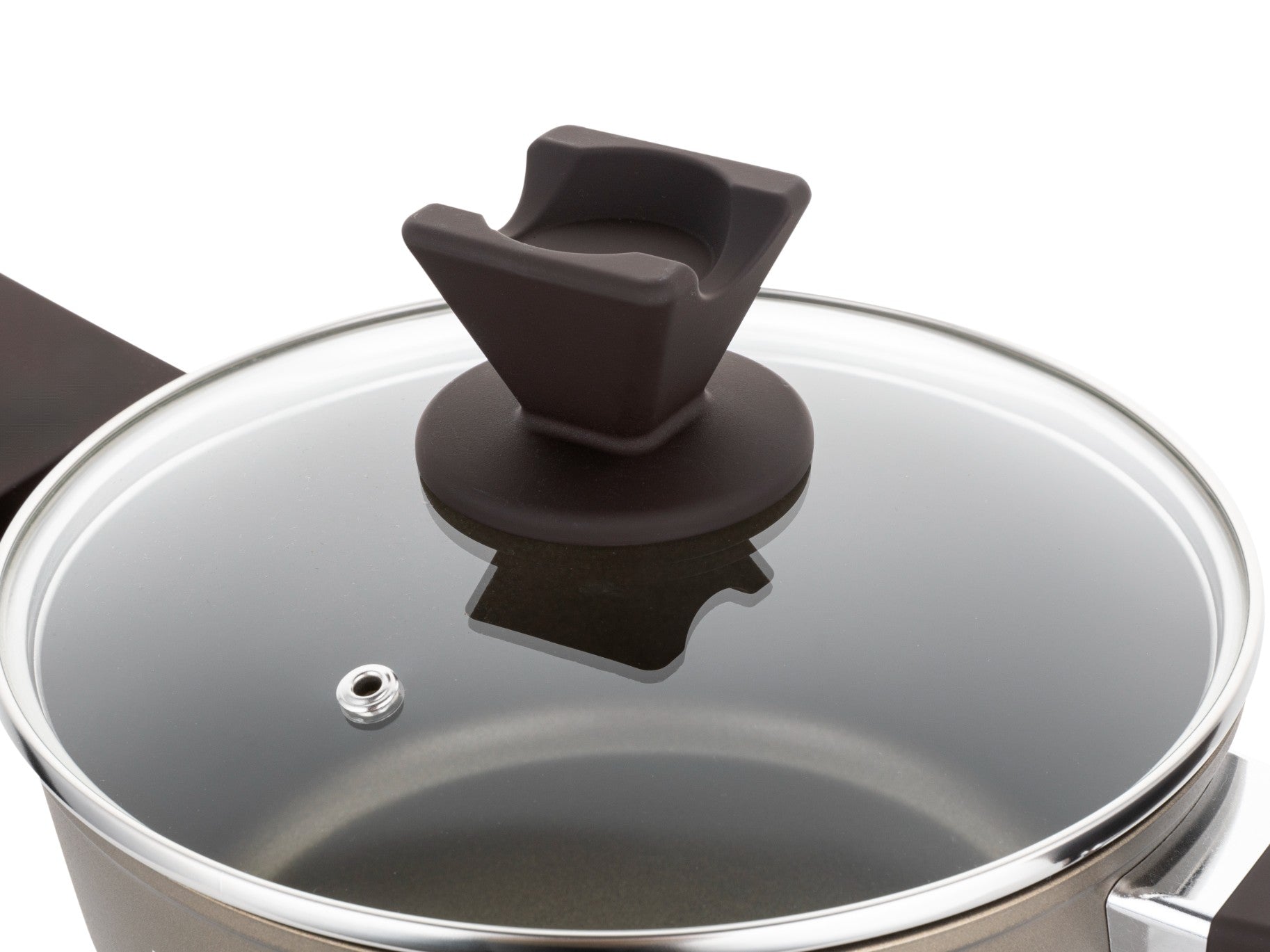 Zestaw 6 elementowy komplet garnków Florina Aston szampański | aluminum | powłoka non-stick| wszystkie typy kuchenek