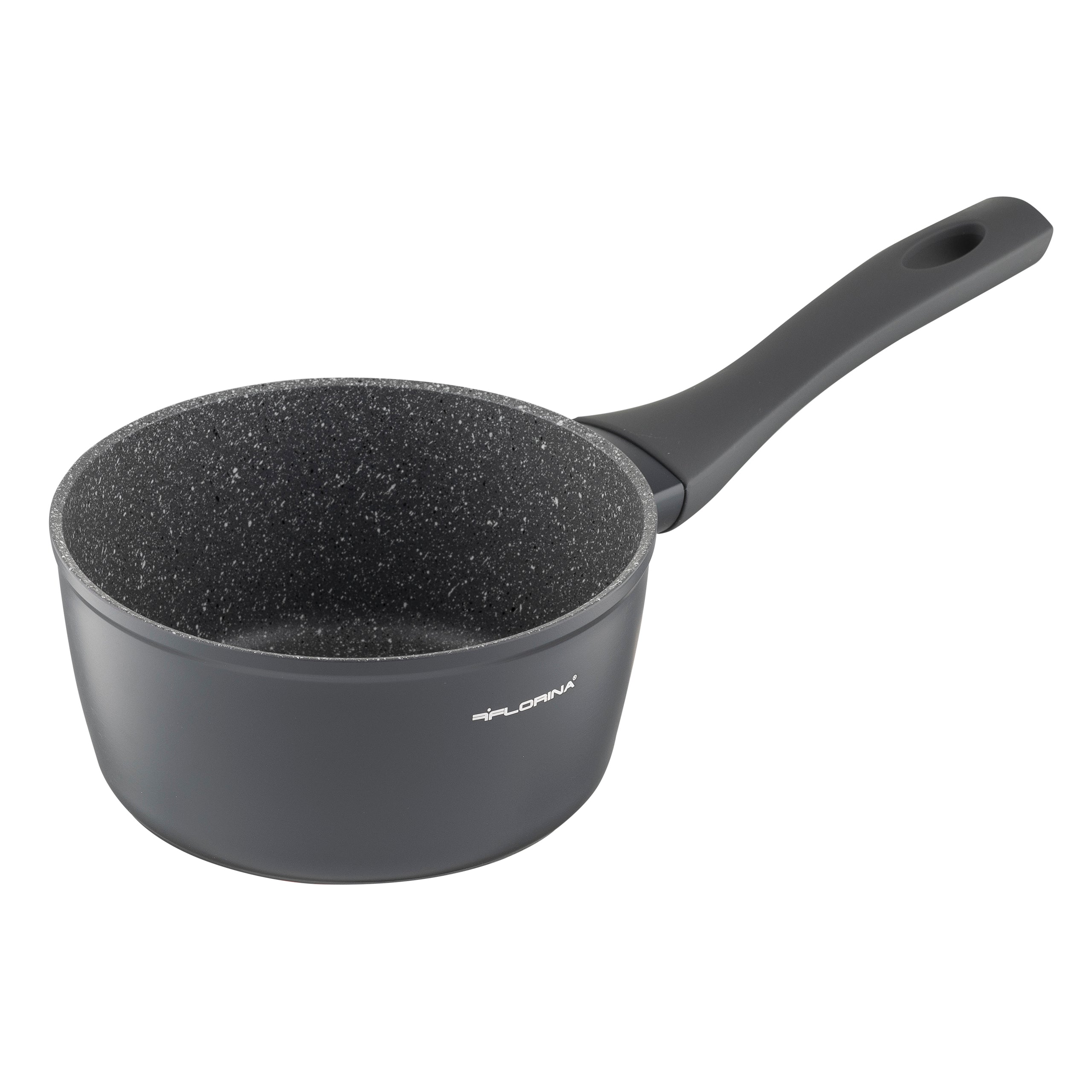 Zestaw 7 elementowy komplet patelni i garnków Florina Savoy by Mateusz Gessler ciemny szary| aluminum | powłoka non-stick| wszystkie typy kuchenek