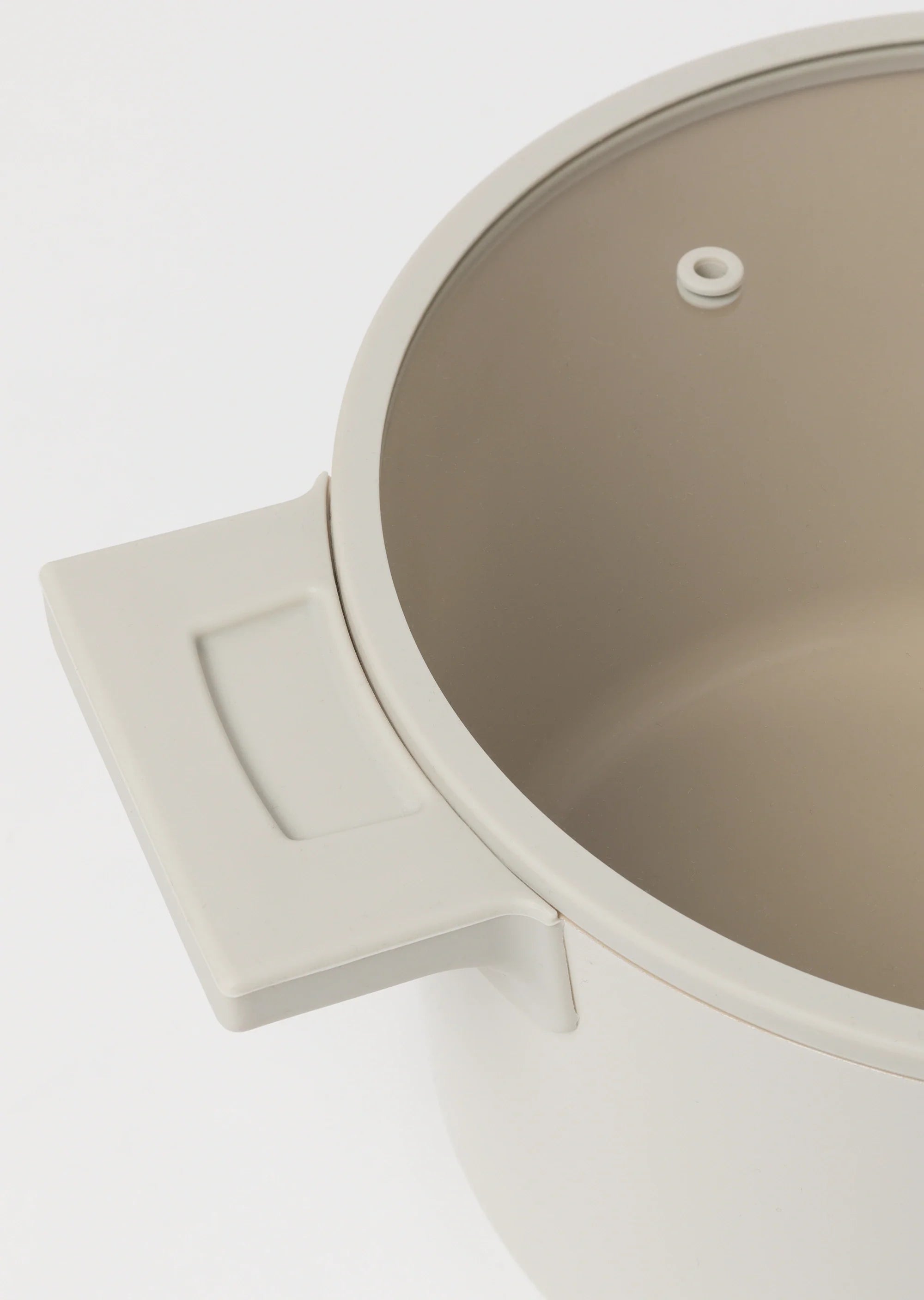 Zestaw 3 elementowy komplet garnków Florina Nube beżowy| aluminum | powłoka ceramiczna| wszystkie typy kuchenek |
