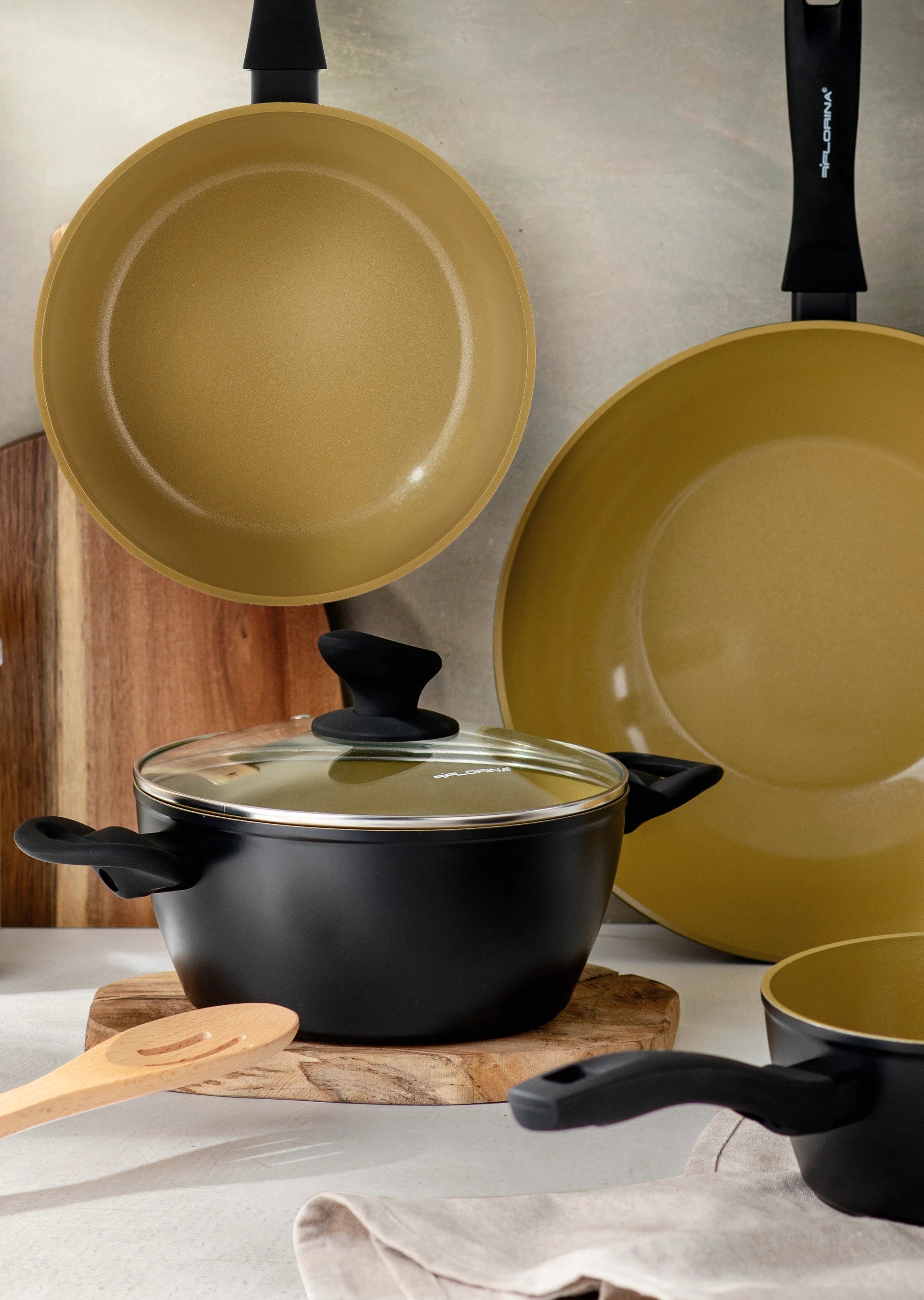 Garnek Aluminium AmVegan 20 cm 2,1 l