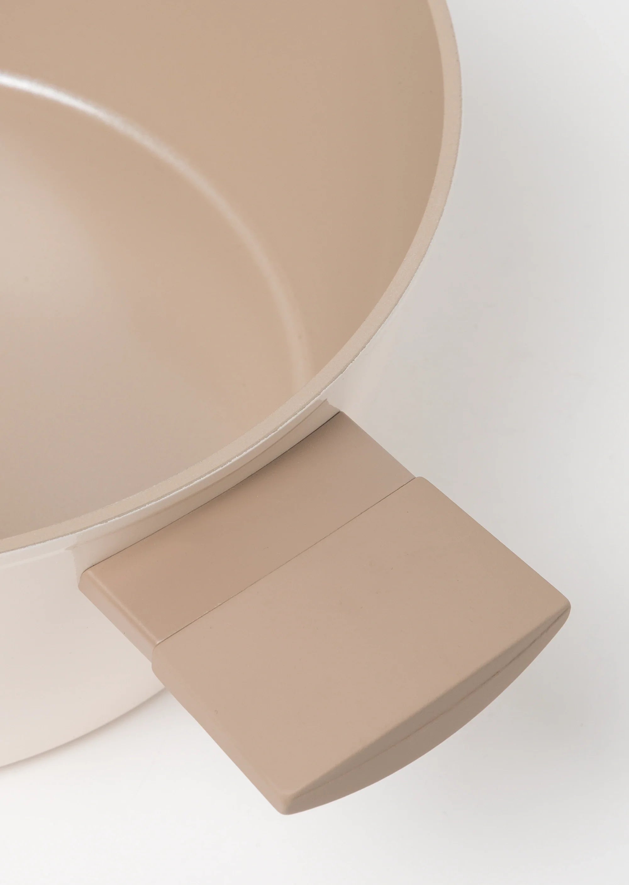 Zestaw 3 elementowy komplet garnków Florina Mokka beżowy| aluminum | powłoka ceramiczna AntiScratch | wszystkie typy kuchenek