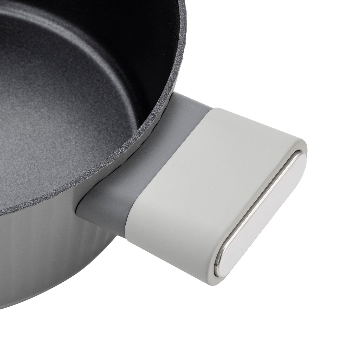 Garnek aluminiowy z pokrywką Florina Serrano 24 cm 3,7 l