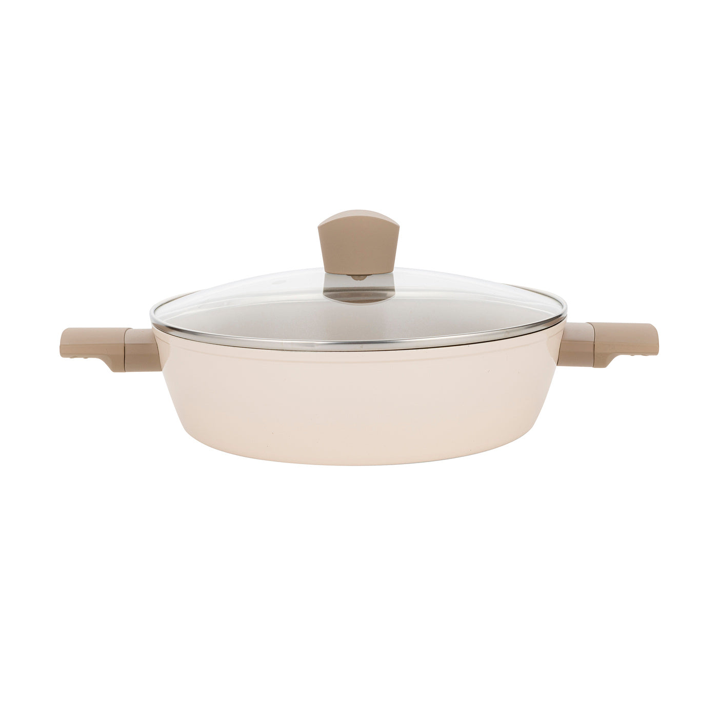 Patelnia głęboka aluminiowa Florina Mokka 24 cm 2,4 l