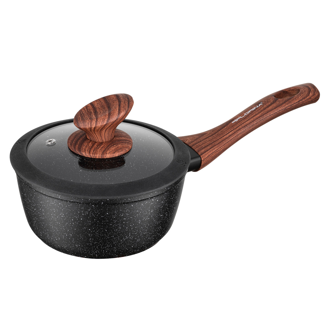 Rondel aluminiowy Florina Master Black 16 cm 1l