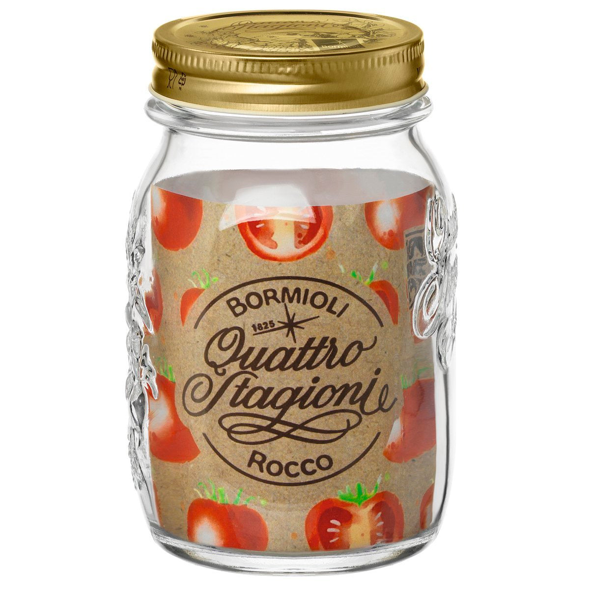 Zestaw 4 słoików Bormioli Rocco Quattro Stagioni 500 ml
