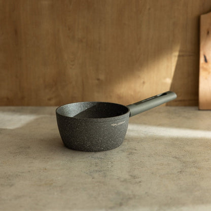 Zestaw 2 sztuk garnków i rondla FLORINA LAVA STONE by Mateusz Gessler 16 cm 18 cm i 18 cm