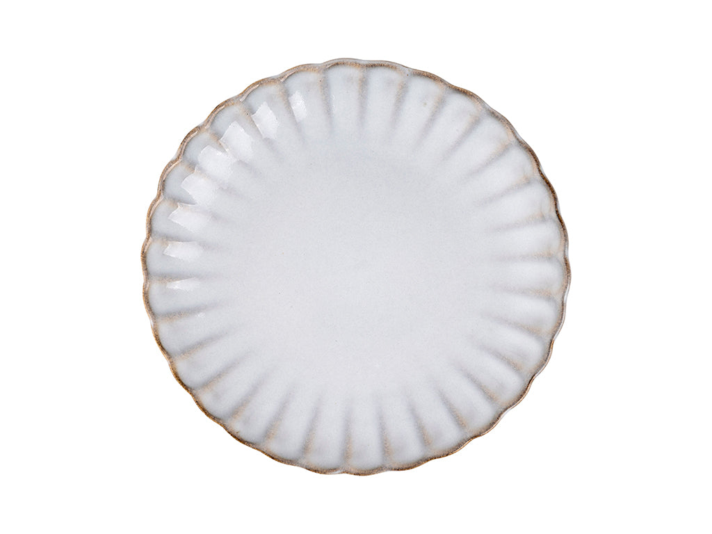 Zestaw 12 elementowy komplet porcelany Atlantica szara