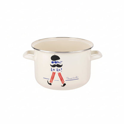 GARNEK EMALIOWANY PARISIO 22CM 6L MG V.2