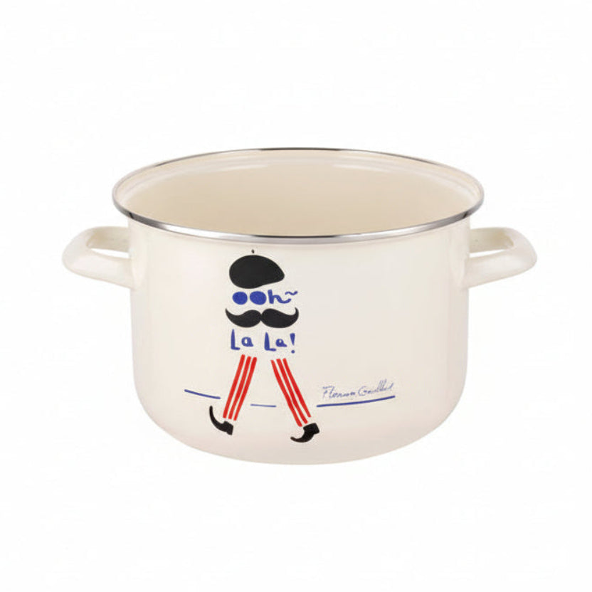 GARNEK EMALIOWANY PARISIO 16CM 2L MG V.2