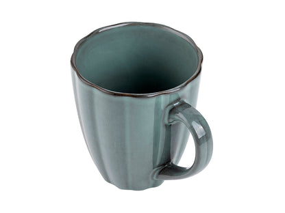 Zestaw 12 elementowy komplet porcelany Atlantica morska