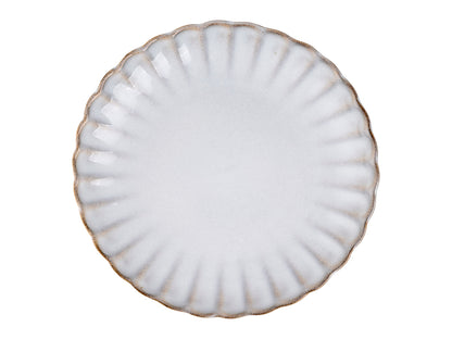 TALERZ PŁYTKI ATLANTICA SZARA 25CM