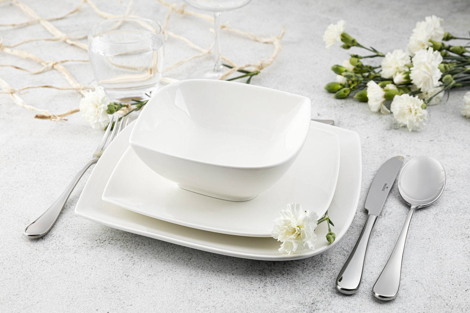 Talerz płytki Florina Moss 26 cm porcelana