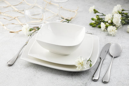 Talerz śniadaniowy Florina Moss 21,5 cm porcelana
