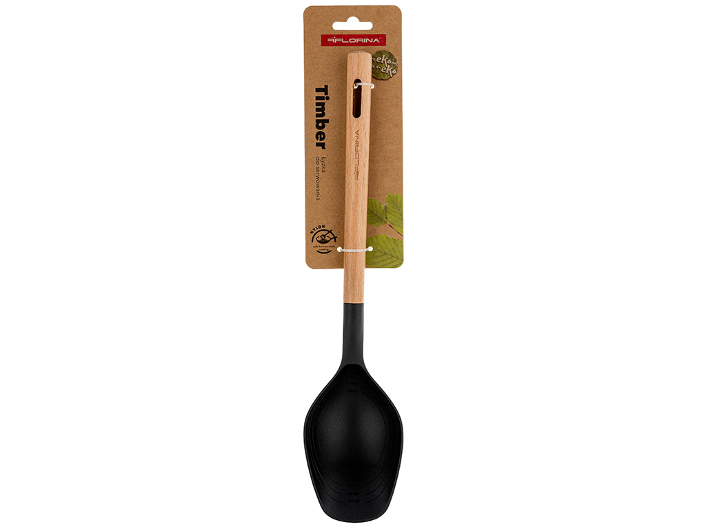 ŁYŻKA DO SERWOWANIA TIMBER PBT BLACK