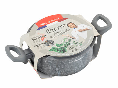 GARNEK ALUMINIOWY PIERRE 20CM 2,3L Z/P MG