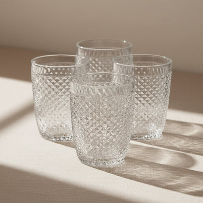 Zestaw 4 szklanek do wody Alexis 260ml