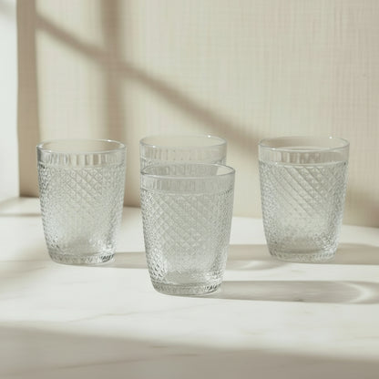 Zestaw 4 szklanek do wody Alexis 260ml