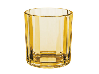 Czas na orzeźwienie - 4 x szklanka Sorrento 310 ml żółta + słomki szklane Lemonado + foremka Amarelo
