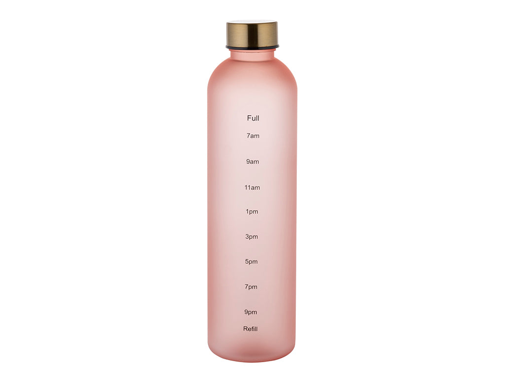 BUTELKA PLASTIKOWA HELMI 1L PINK