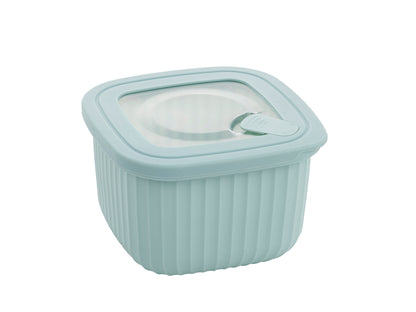 POJEMNIK PLASTIKOWY KWADRATOWY VINCENT 750ML ZIELONY