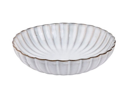 Zestaw 20 elementowy komplet porcelany Atlantica szara