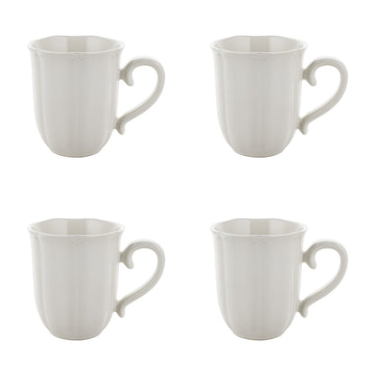 Zestaw 4 elementowy komplet porcelany Etera kubki
