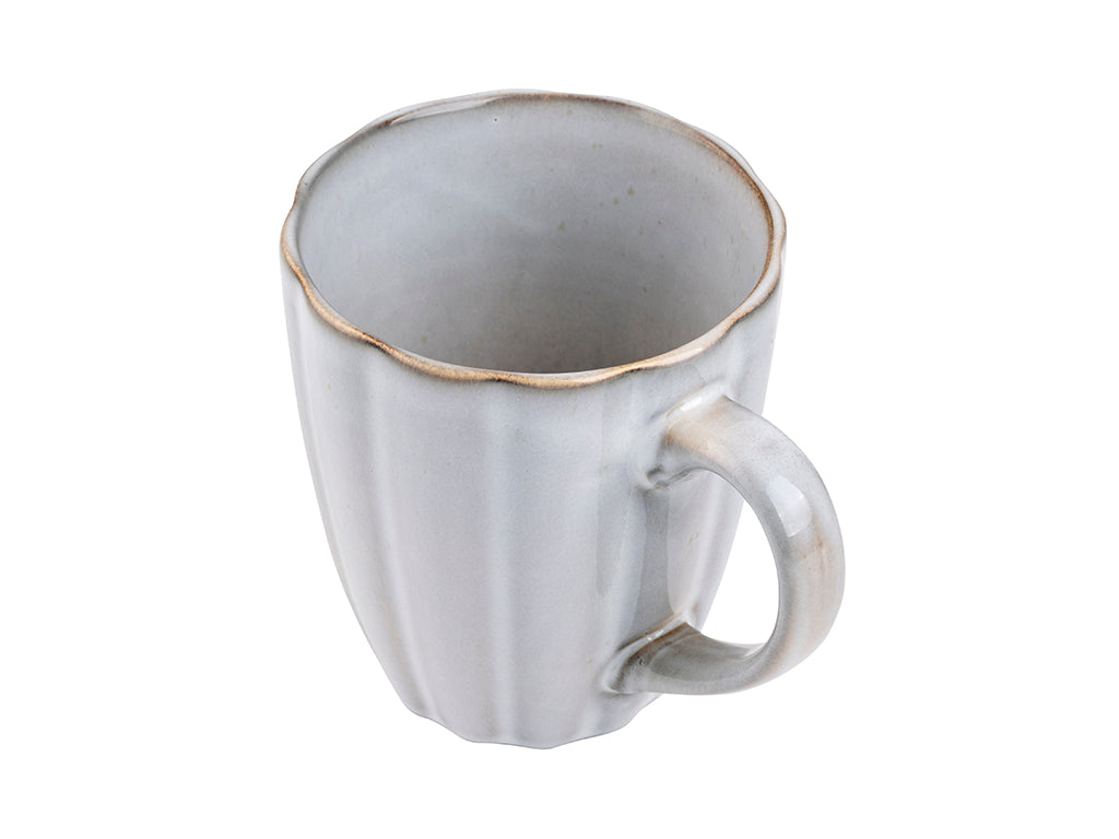 Zestaw 20 elementowy komplet porcelany Atlantica szara