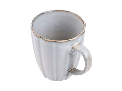 Zestaw 20 elementowy komplet porcelany Atlantica szara