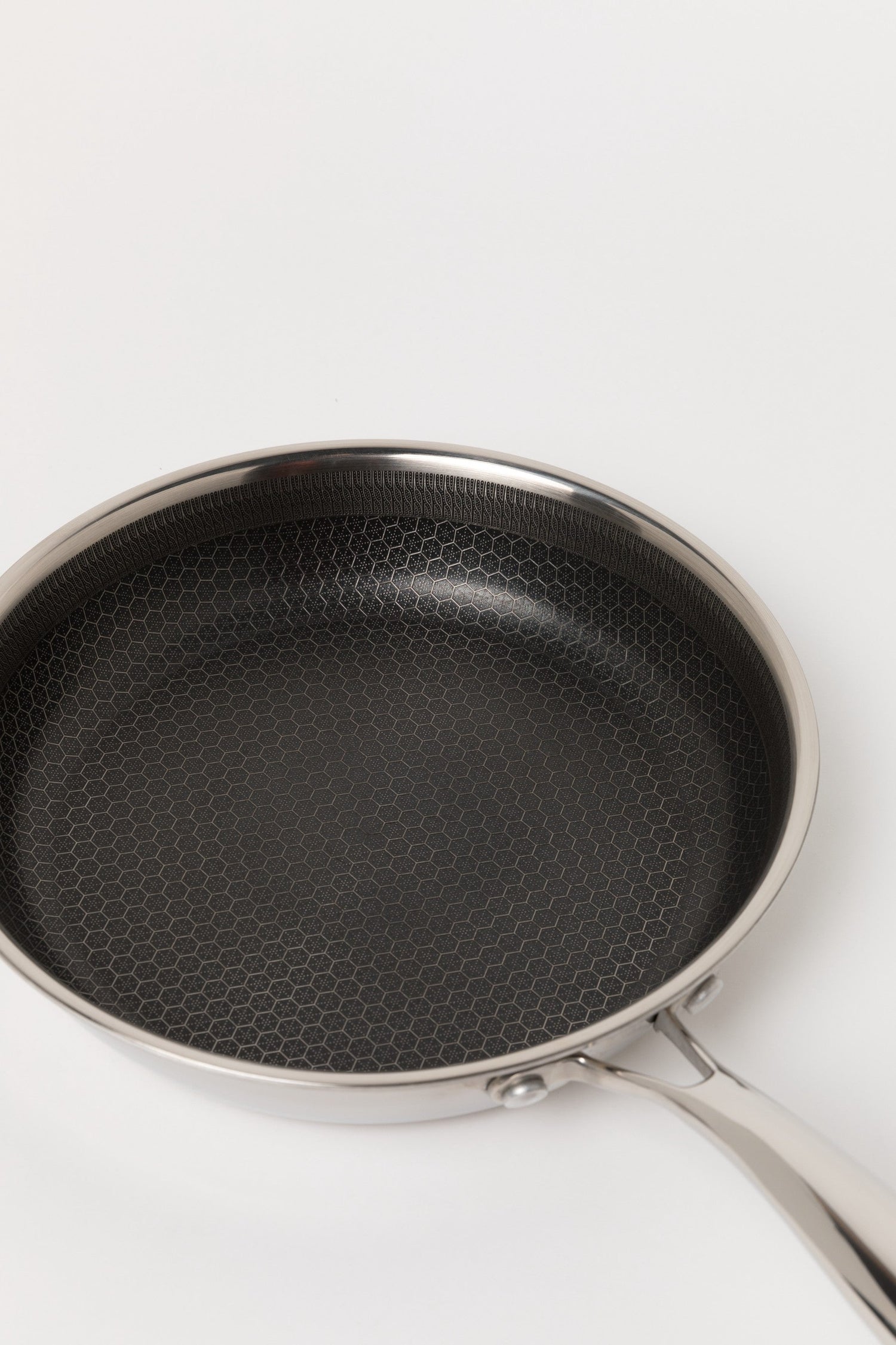Zestaw 3 elementowy komplet patelni Florina Aristo Plus srebrny | stal nierdzewna| powłoka non-stick | wszystkie typy kuchenek |do piekarnika