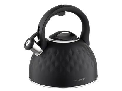 CZAJNIK NIERDZEWNY DIAMANTE 2,5L CZARNY