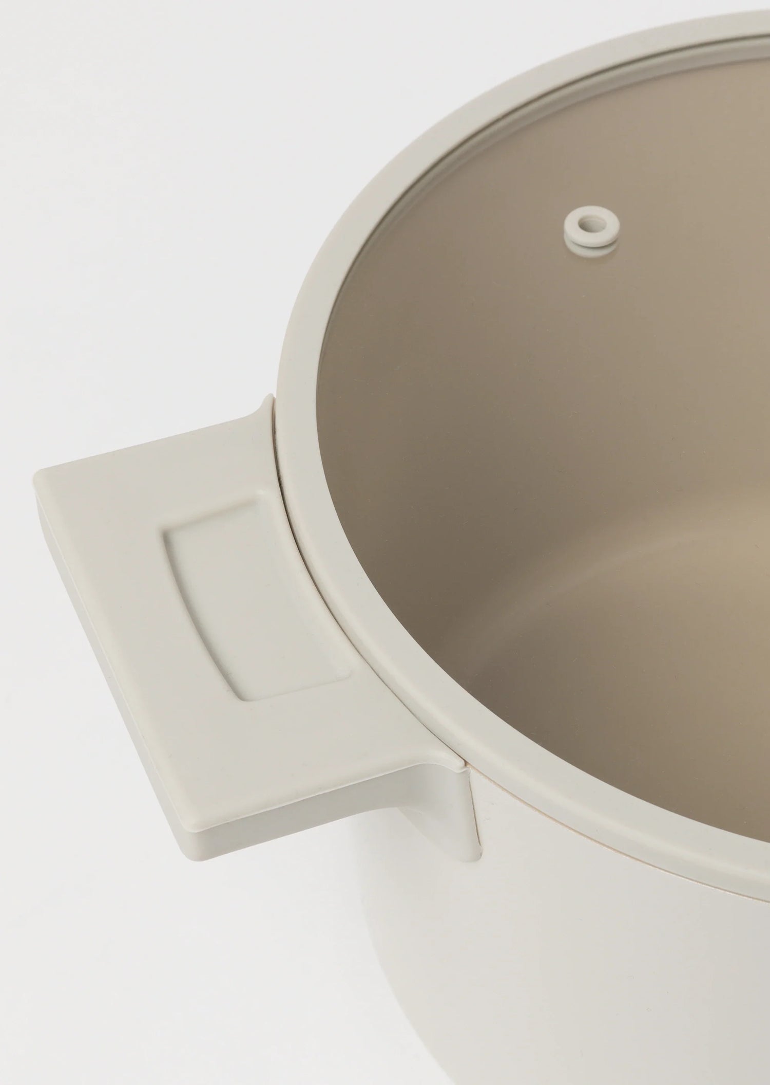 Zestaw 3 elementowy komplet garnków Florina Nube beżowy| aluminum | powłoka ceramiczna| wszystkie typy kuchenek |
