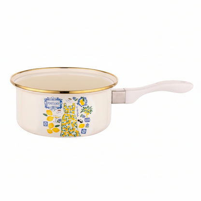 RONDEL EMALIOWANY POSITANO 16CM 1,4L