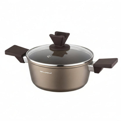 GARNEK ALUMINIOWY ASTON 26CM 5,1L Z/P MG