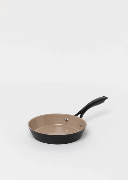 Zestaw 3 elementowy komplet patleni Florina Carina Black by Mateusz Gessler czarny| aluminum | powłoka ceramiczna | wszystkie typy kuchenek | do piekarnika