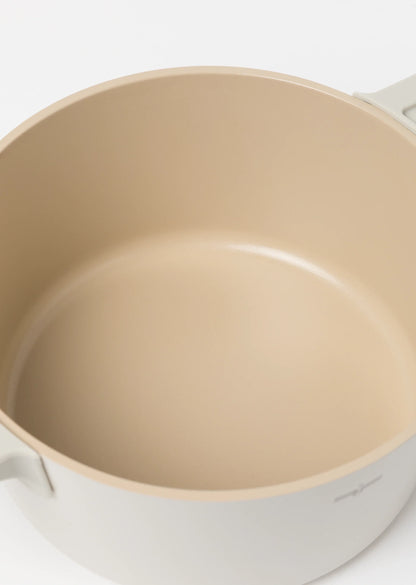 Zestaw 3 elementowy komplet garnków Florina Nube beżowy| aluminum | powłoka ceramiczna| wszystkie typy kuchenek |