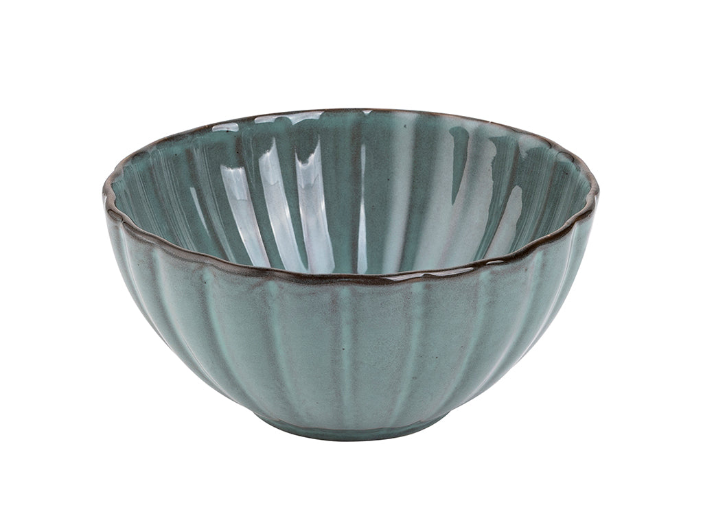 Zestaw 12 elementowy komplet porcelany Atlantica morska