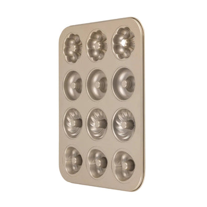 Blacha do muffinek na 12 babeczek Florina Cookie 35x26,5x3 cm
