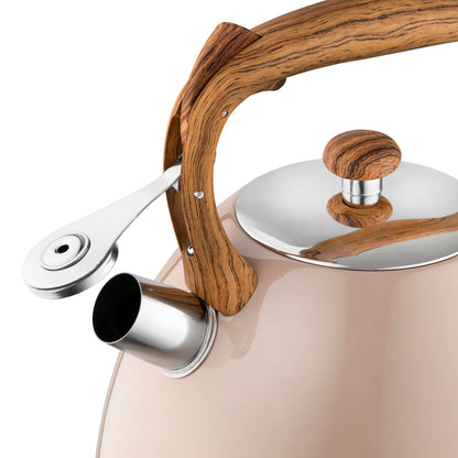 Czajnik nierdzewny Florina Frank 2,5 l, brązowy