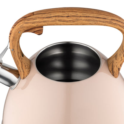 Czajnik nierdzewny Florina Frank 2,5 l, brązowy