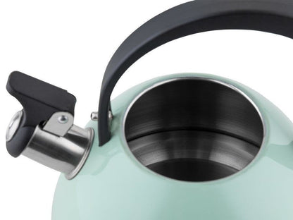 Czajnik z gwizdkiem Florina Brillo miętowy 2,5l