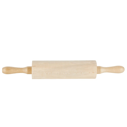 Drewniany wałek do ciasta 38 cm