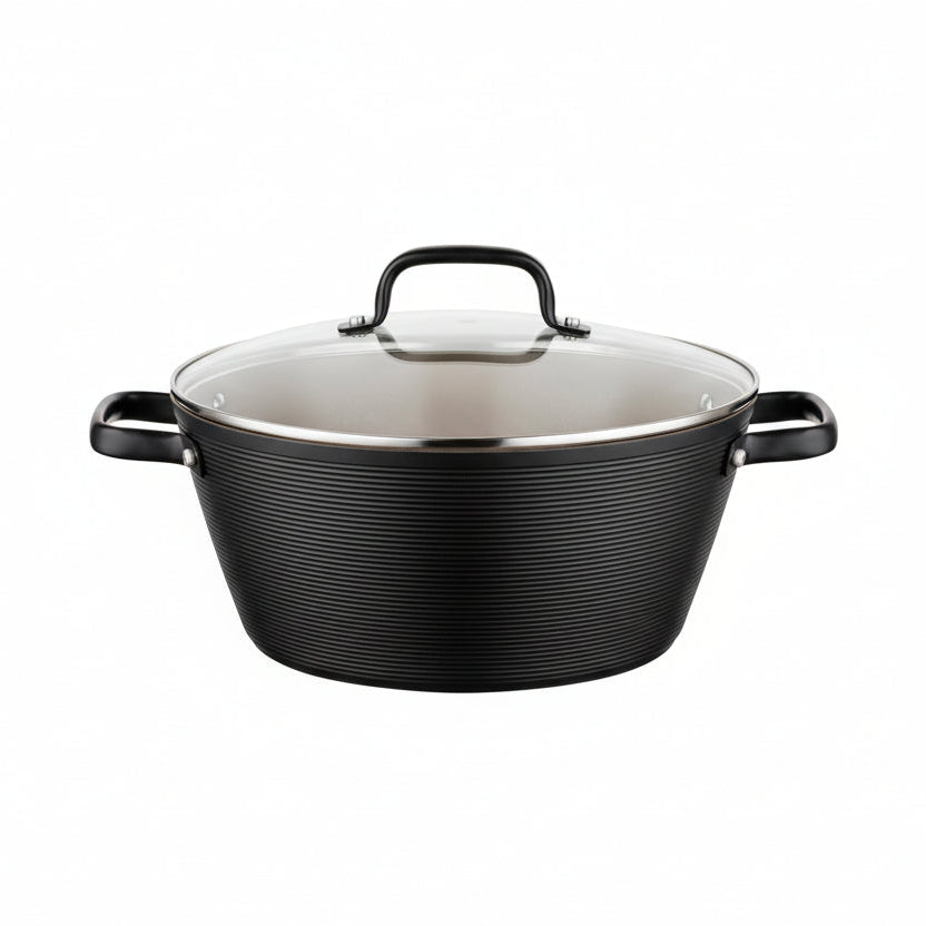 Garnek aluminiowy Carina Black by Mateusz Gessler 28 cm 5,2l