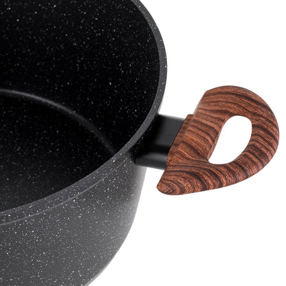 Garnek aluminiowy Florina Master Black 24 cm 4l