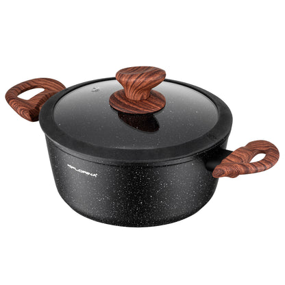 Garnek aluminiowy Florina Master Black 28 cm 6.5l