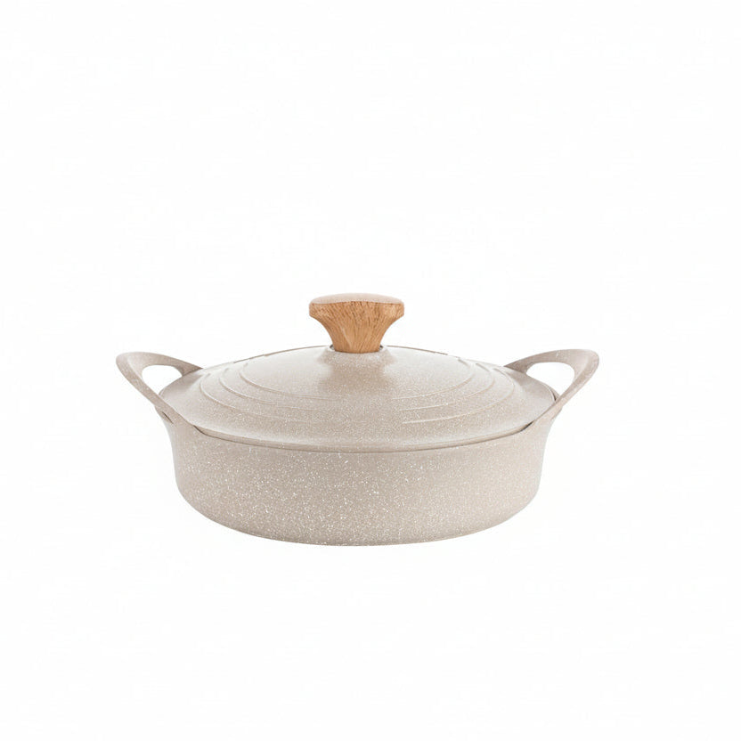 Garnek aluminiowy niski Florina Oslo 28 cm 4 l