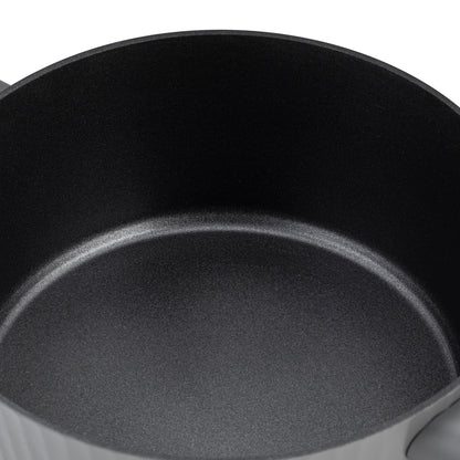 Garnek aluminiowy z pokrywką Florina Serrano 24 cm 3,7 l