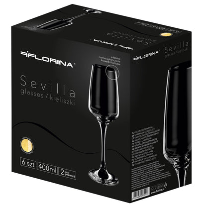 Kieliszki do szampana Florina Sevilla 230 ml 6 szt